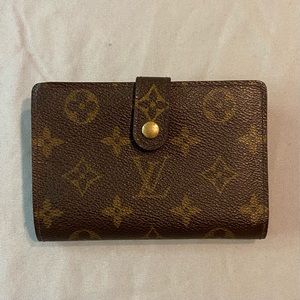 Louis Vuitton Monogram Kiss Lock Wallet